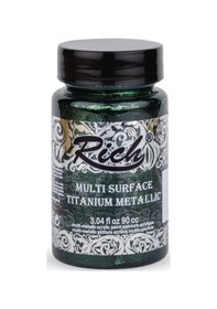 Resim Rich Multi Surface Titanium Metalik Boya 90 Cc. N 2554 Antik Yeşi 