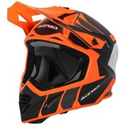 Resim Acerbis X-track 22-06 Kask Siyah Turuncu 