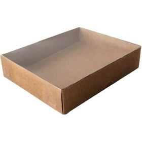 Resim Asetat Kapaklı Karton Kutu 12X15X3 25 Adet Kraft N11.9099 