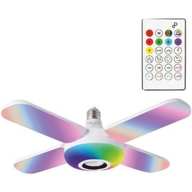 Resim Helios: Bluetooth 4+1 Music Magic Led Pervane Işık, 36w, Rgb Hs 2092 