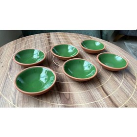 Resim Athstore Sosluk Reçellik Çerezlik Lokumluk Kase 6 Lı Set Yeşil 