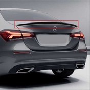 Resim Mercedes W177 2016+ A Sedan Uyumlu Serisi Spoiler Parlak Siyah 