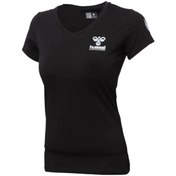 Resim hummel Hmlsony T-shırt Ss Siyah Kadın T-shirt 911362-2001 