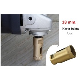 Resim Mermer Granit Fayans Beton Taş Delme Ucu Panç Elmas Karot Profess 