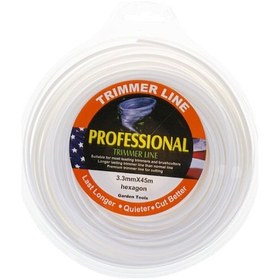 Resim Misina Pro 3.3mm 45m Beyaz 6 Köşe Veta 