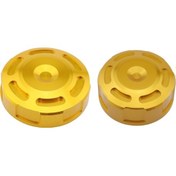 Resim Suntek Yamaha Tracer 900 700 Gt Mt-09 Gold İçin 2x Fren Hidroliği Haznesi Kapağı Kapakları 