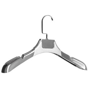 Resim Ceket Elbise Askısı Plastik Gümüş Kaplama İtalyan Kanca A Kalite Kıyafet Takım Askısı 20 Adet Diğer 