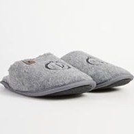 Resim Fabrıka Comfort Gri Erkek Ev Terliği Dorıan 