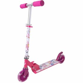 Resim Nessiworld Evo 2 Tekerlekli Katlanabilir Unicorn Inline Işıklı Scooter 