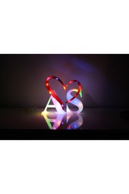Resim 3Dsmallthing KALPLE BİRLEŞEN HARFLER - SEVGİLİLER 