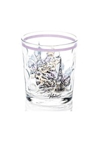 Resim Meşrubat Bardağı Paris Desenli 1 Adet Royaleks-sgm08603 Çok Renkli 