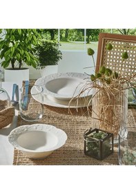 Resim Güral Carmına 24 Parça 6 Kişilik Bone Yemek Takımı 