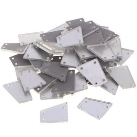 Resim Aker Hediyelik Kıyafetine Parlak Akrilik Dik - Trend Moda Ürünleri 3cm 75 Adet 