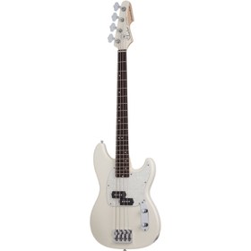 Resim Schecter Banshee Bass Bas Gitar (Vintage Olympic White) 