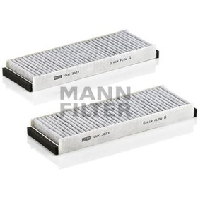 Resim MANN CUK3023-2 Polen Filtresi A6 04- Karbonlu 