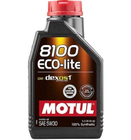 Resim Motul 8100 Eco-Lite 5W-30 Sentetik Motor Yağı 1 L 