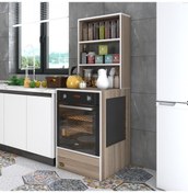 Resim Kenzlife ankastre fırın dolabı nevgece crd 165*60*56 mutfak eko düz 