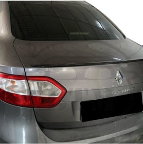 Resim Renault Fluence Bagaj Üstü Spoiler Piano Black 