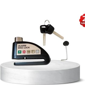 Resim GIGA 110 Db Alarmlı Disk Fren Kilidi Su Geçirmez Çelik Gövde Motosiklet Güvenlik 