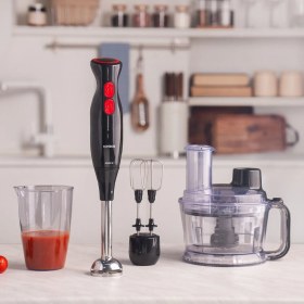 Resim 2000W Hepsi Bir Arada Buz Kırma Fonksiyonlu Çok Amaçlı Mutfak Robotu Black 