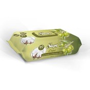 Resim Nessiworld Doğal Zeytinyağlı Islak Havlu Mendil 90 Adet 