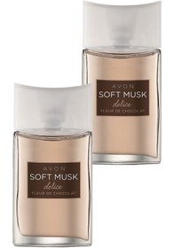 Resim Avon Soft Musk Delice Edt 50 ml Kadın Parfüm İkili Set EKOL231 
