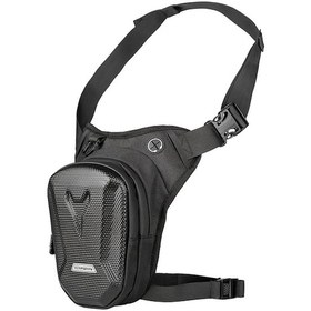 Resim Dashanshop Siyah Motosiklet Bel Çantası Eva Sert Kabuklu Motosiklet Ve Bisiklet İçin Uygun Siyah 