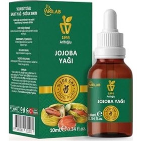 Resim Jojoba Yağı 10ml%100 Saf Arlab Jojoba Oil Pure Simmondsia Chinensis Seed Oil 