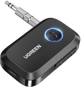 Resim Ugreen 3.5mm Aux Araç İçin Bluetooth 5.3 Ses Aktarım Adaptörü 