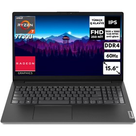 Resim Lenovo V15 G4 Ryzen 7-7730U 24 GB 512 GB SSD 15.6″ FHD Windows 10 Pro Notebook 82YY0013TR BT31 