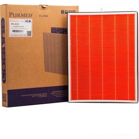 Resim Purmed Rowenta PU2120 Hava Temizleyici Uyumlu Hepa Filtre + Karbon Filtre 