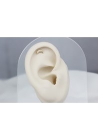 Resim Glorria Altın Ay Helix Piercing 