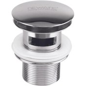 Resim Newarc Sıfon Takımları Basmalı Delıklı Üst Takım Sıfon Krom 740773 