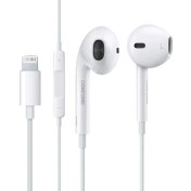 Resim iPhone 12 Pro Tak Kullan Lightning Mikrofonlu Kulaklık C-919 