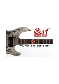 Resim Cort Te1 Elektro Gitar Turkısh Edıtıon. (Mıc) Mistik Kırık 
