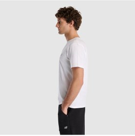 Resim New Balance Erkek T-shirt Mnt1537-wt Beyaz 