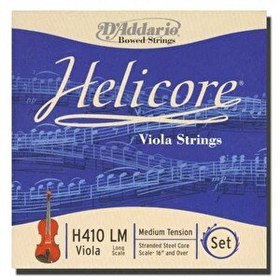 Resim D'Addario H410LM Viola Tel Set 