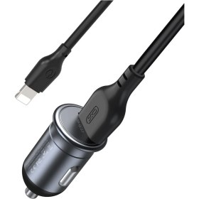 Resim CC46 Araç Şarj Cihazı Lightning, 18W Hızlı Şarj, 12V-24V, Usb-A, Aşırı Isınma ve Kısa Devre Koruması 