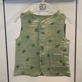 Resim Joys Polo Bebek Müslin Yelek Yeşil - Yeşil / 9-12 Ay 