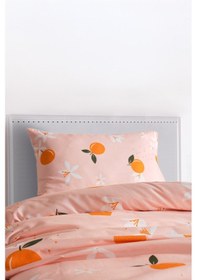 Resim Ranforce Joyful Orange Nevresim Takımı Tek Kişilik Turuncu 