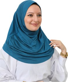 Resim Modish Group Hazır Giyim Türban Yumuşak Başörtü Şal - Turkuaz 
