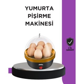 Resim 7 Yumurta Kapasiteli Buharlı Yumurta Pişirme Cihazı Sesli Uyarılı 