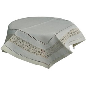 Resim Keten ,Ajurlu,Ara Dantelli ,Mutfak,Fiskos Masa Örtüsü 