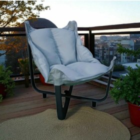 Resim Hamak Armut Koltuk-katlanır Maximum Konfor Gri 