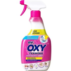 Resim Mr. Oxy Mr.oxy Termina Leke Çıkarıcı Sprey 750 ml | Zorlu Lekelerde Hızlı Etki, Klor Içermeyen Formül 