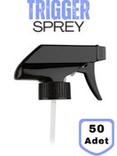 Resim LİMPO TECH Sprey Başlık Siyah Sk28- 50 Adet 