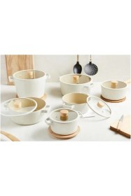 Resim Qalitte Neoflam Fika Alüminyum Döküm Wok Tava 26 cm 