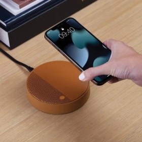 Resim Lexon Oslo Energy Kablosuz Şarj Cihazı ve Bluetooth Hoparlör LL141C 
