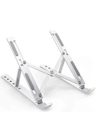 Resim Alüminyum Katlanabilir Ayarlı Dizüstü Laptop Notebook Stand 