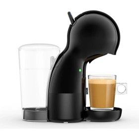 Resim Krups Dolce Gusto Krups Piccolo Xs Espresso Kahve ve Diğer Kapsül Içecekler Makinesi, Manuel, Siyah 
